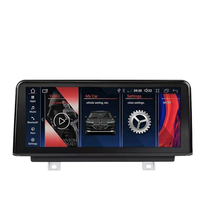 Android head unit FORS.auto for BMW 1/2 Series F20/F22/F23 NBT (8+64Gb, 10.25") 2012-2016