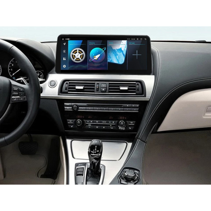 Android head unit FORS.auto for BMW 6 Series F06/F12/13 NBT (4+32Gb, 12.3") 2013-2017