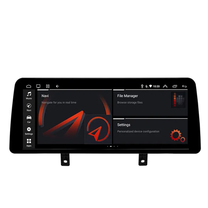 Android head unit FORS.auto for BMW 3/4 Series F30/F32/F33/F36 EVO (4+32Gb, 12.3") 2016-2018