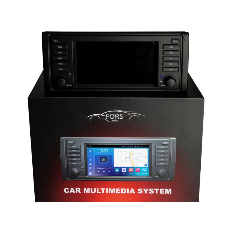 Android head unit FORS.auto FS 2 PRO BMW E39 (2+32Gb, 7", CarPlay) 1995-2003