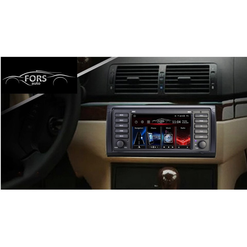 Android head unit FORS.auto FS 2 ULTRA BMW E53 (2+32Gb, 7", CarPlay) 1999-2006