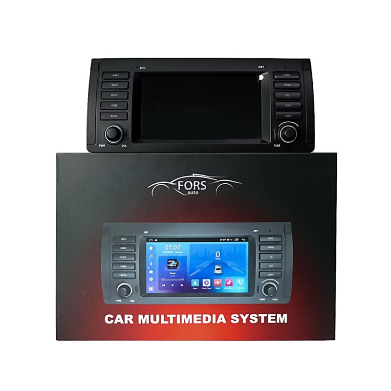 Android head unit FORS.auto FS 2 ULTRA BMW E53 (2+32Gb, 7", CarPlay) 1999-2006