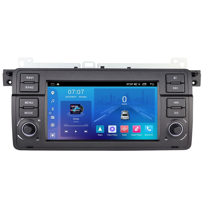 Android head unit FORS.auto FS 2 ULTRA BMW E46 (2+32Gb, 7", CarPlay) 1998-2005