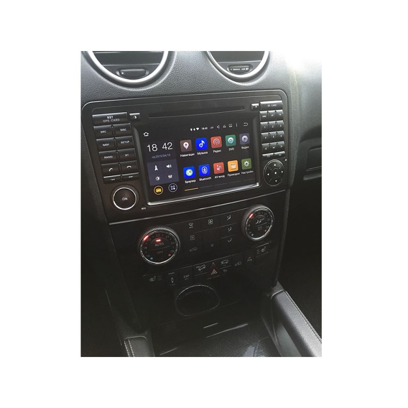 Android head unit FORS.auto M200 for Mercedes-Benz ML-Class (7", 2+32Gb, CarPlay) 2005-2012