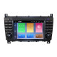 Android head unit FORS.auto M200 for Mercedes-Benz W203 ZQ (7", 2+16Gb, CarPlay) 2004-2008