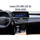 Android head unit FORS.auto for Lexus ES U8C (4+32Gb, 12.3") 2018-2021