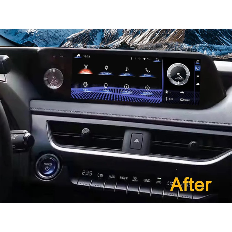Android head unit FORS.auto for Lexus UX U8C (4+32Gb, 10.25") 2018