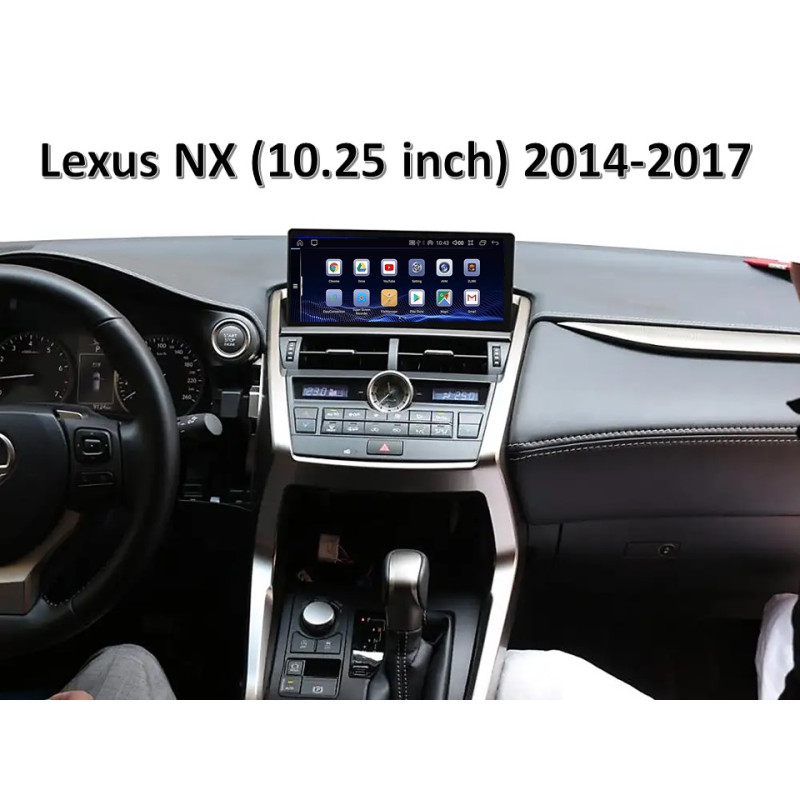 Android head unit FORS.auto for Lexus NX U8N (4+32Gb, 10.25") 2014-2017