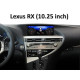 Android head unit FORS.auto for Lexus RX U8T (8+64Gb, 10.25") 2009-2015