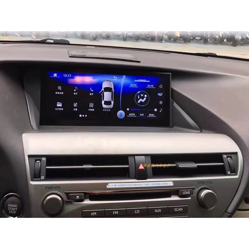 Android head unit FORS.auto for Lexus RX U8K (4+32Gb, 10.25") 2009-2015