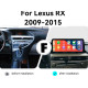 Android head unit FORS.auto for Lexus RX U8N (4+32Gb, 12.3") 2009-2015