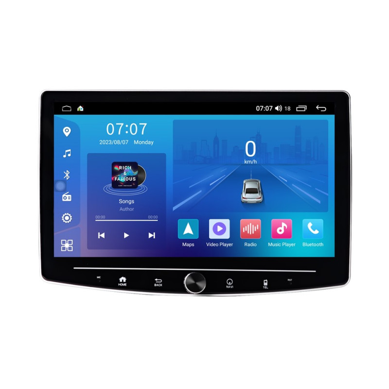 Android head unit FORS.auto Universal 1DIN 2 ULTRA-UNK (10", 2+32Gb, CarPlay)