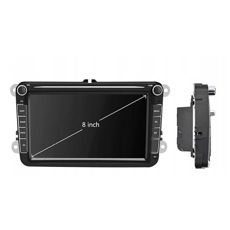 Universal Android head unit FORS.auto for Volkswagen 2 PRO (8", 2+32Gb, CarPlay)