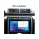 Android head unit FORS.auto FS 4 MAX Qled for Audi A4 (4+32Gb, 9") 2000-2009