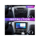 Android head unit FORS.auto FS 4 MAX Qled for BMW 1-Series (4+32Gb, 9", Manual AC) 2008-2012