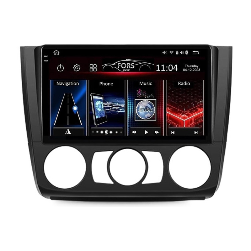 Oryginalna magnetofon FORS.auto FS 2 ULTRA dla BMW 1-Series (2+32GB, 9