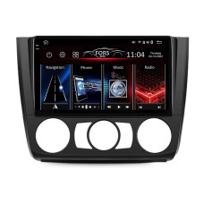 Android head unit FORS.auto FS 4 MAX for BMW 1-Series (4+32Gb, 9", Manual AC) 2008-2012
