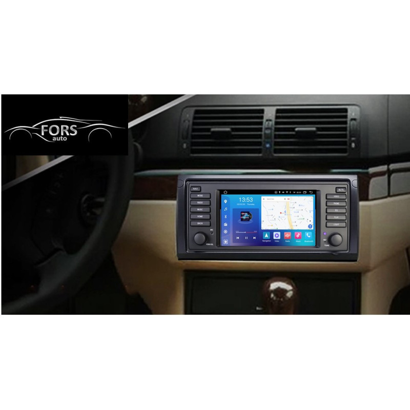 Android head unit FORS.auto 2 PRO BMW E39 (2+32Gb, 7", CarPlay) 1995-2003