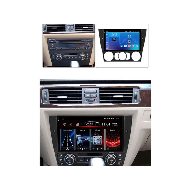 Radio Android FORS.auto FS 2 ULTRA  BMW E90/E91/E92/E93 (2+32Gb, 9