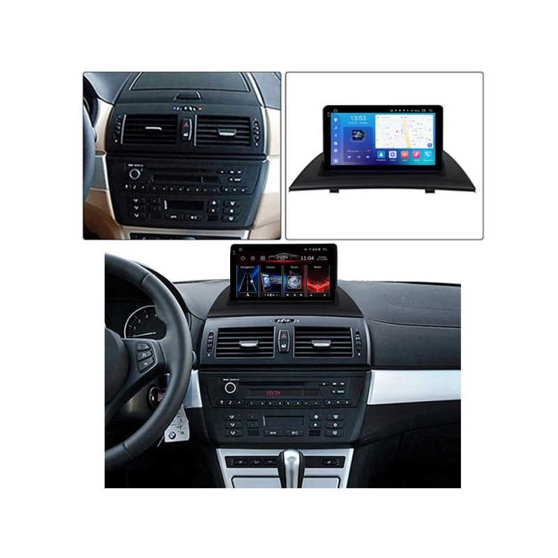 Android head unit FORS.auto FS 2 PRO for BMW X3 E83 (2+32Gb, 9") 2004-2012