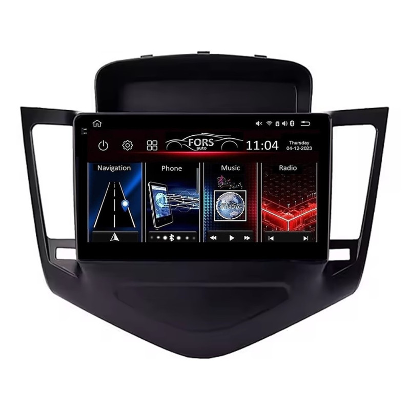 Android head unit FORS.auto FS 2 ULTRA for Chevrolet Cruze (2+32Gb, 9") 2008-2011