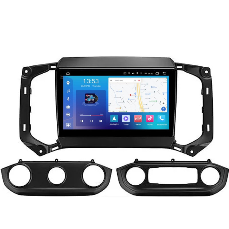 Android head unit FORS.auto FS 6 MAX for Chevrolet Colorado/Trailblazer/GMC (6+128Gb, 9", Manual/Auto AC) 2017-2020