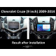 Android head unit FORS.auto FS 6 MAX for Chevrolet Cruze (6+128Gb, 9") 2009-2014