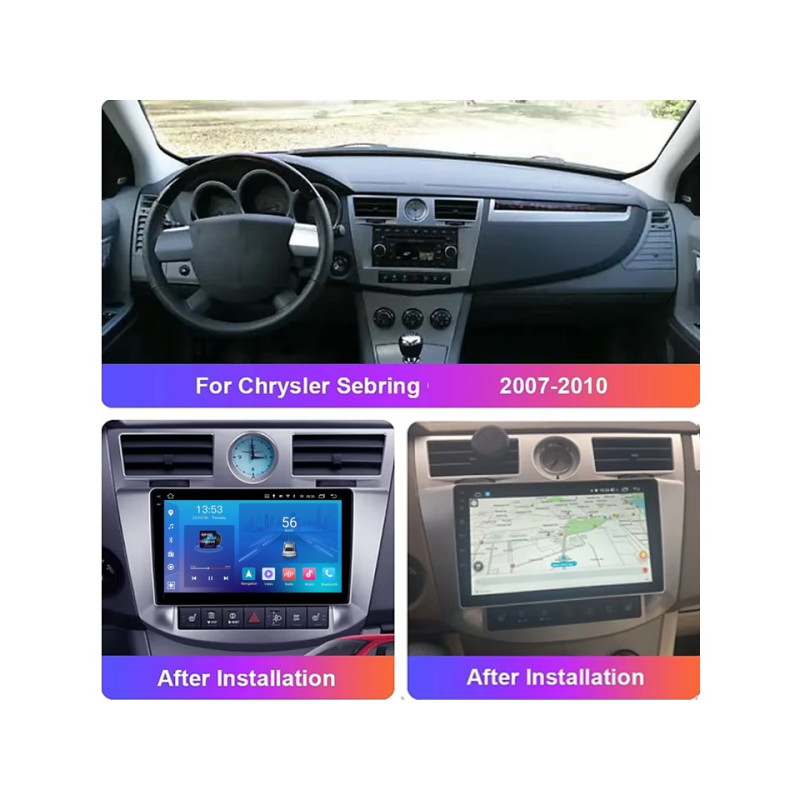 Oryginalna magnetofon FORS.auto FS 2 ULTRA dla Chrysler Sebring (2+32GB, 9