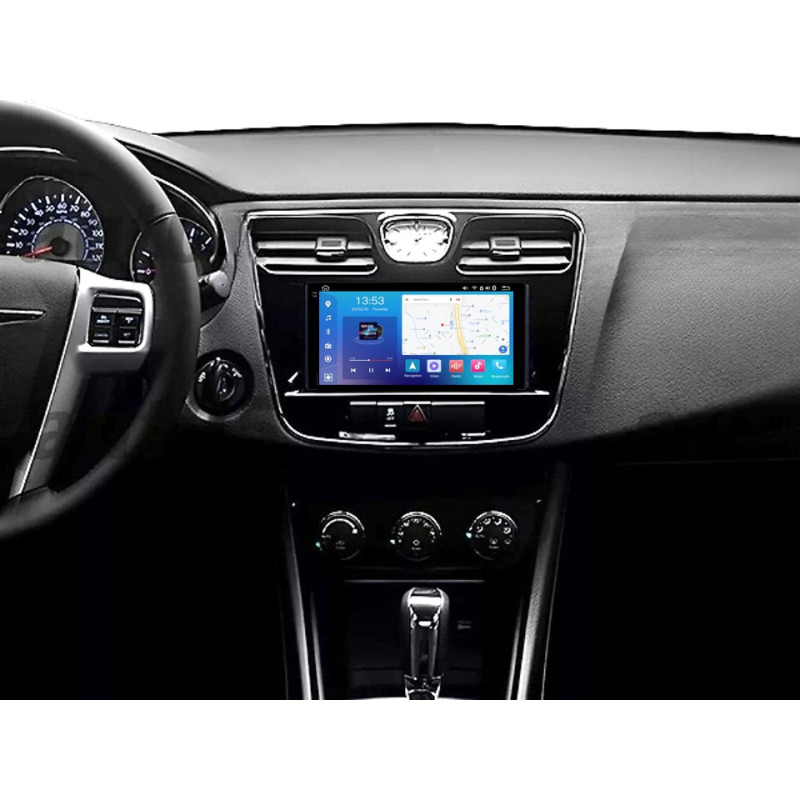 Android head unit FORS.auto FS 6 MAX for Chrysler 200 (6+128Gb, 9") 2010-2014