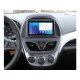 Android head unit FORS.auto FS 4 MAX QLed for Daewoo Matiz/Chevrolet Spark/Beat (4+32Gb, 9") 2015-2018