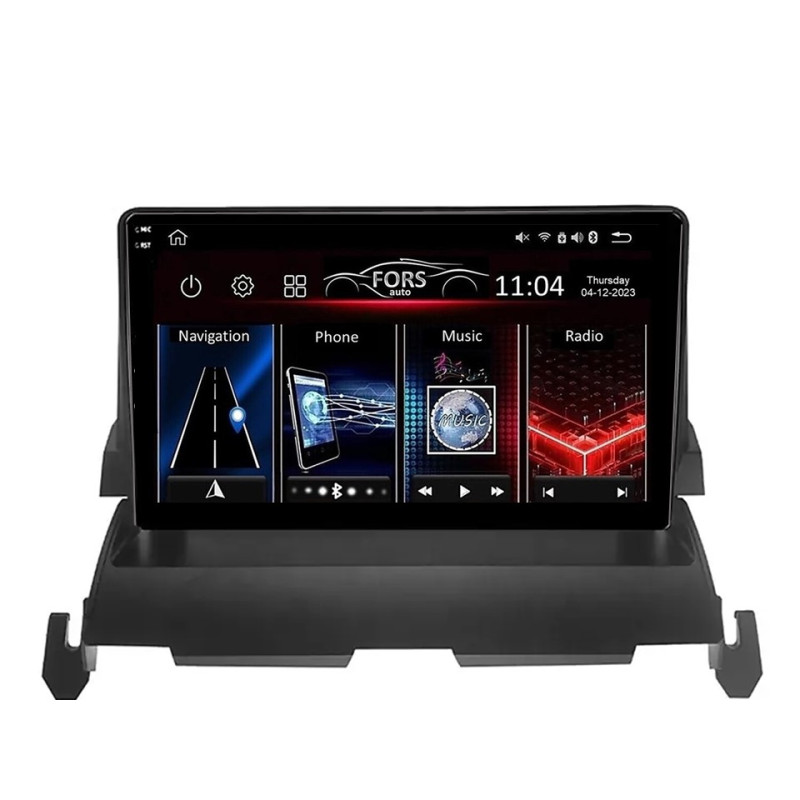 Android head unit FORS.auto FS 2 PRO for Dodge Journey (2+32Gb, 9") 2009-2012
