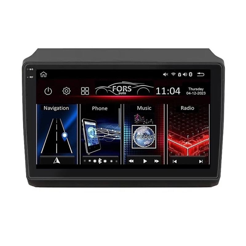 Android head unit FORS.auto FS 4 PRO for Fiat Ducato (4+64Gb, 9") 2006-2016