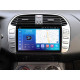 Android head unit FORS.auto FS 4 PRO for Fiat Bravo (4+64Gb, 9") 2007-2014