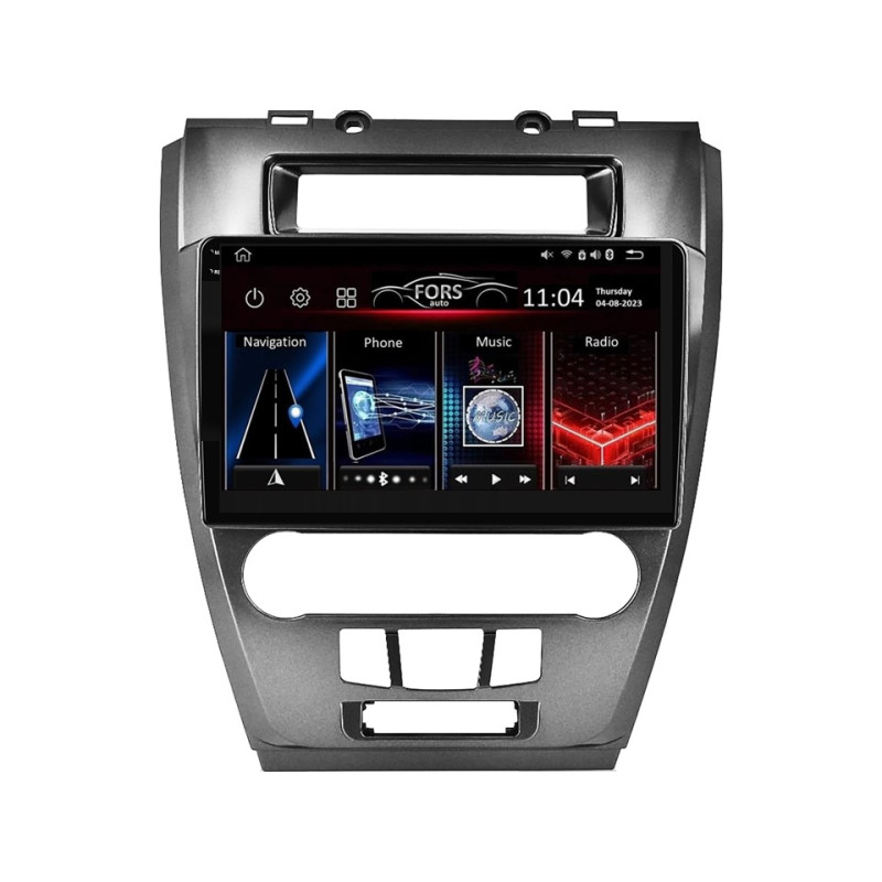 Android head unit FORS.auto FS 2 ULTRA for Ford Fusion (2+32Gb, 10", grey) 2009-2012