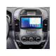 Android head unit FORS.auto FS 4 PRO for Ford Ranger (4+64Gb, 9", silver) 2011-2014