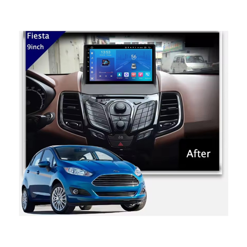 Radio Android FORS.auto FS 1 LITE  Ford Fiesta (1+32Gb, 9