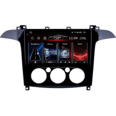Android head unit FORS.auto FS 6 MAX for Ford S-MAX (6+128Gb, 9", Manual AC) 2006-2015