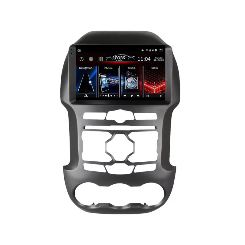 Android head unit FORS.auto FS 6 MAX for Ford Ranger (T6) (6+128Gb, 9") 2008-2012
