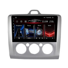 Android head unit FORS.auto FS 1 LITE for Ford Focus (1+32Gb, 9", Manual AC) 2005-2011