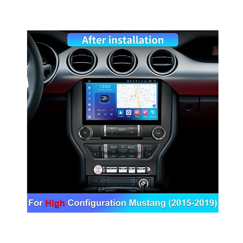 Android head unit FORS.auto FS 6 MAX for Ford Mustang (6+128Gb, 9") 2015-2019