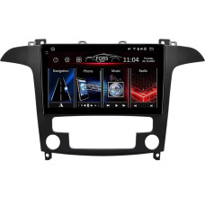 Android head unit FORS.auto FS 4 MAX for Ford S-MAX (4+32Gb, 9", Auto AC) 2006-2015