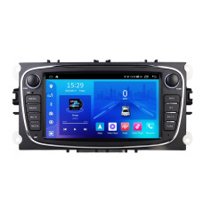 Android head unit FORS.auto FS 2 ULTRA for Ford Focus/Mondeo/S-Max/C-Max/Kuga/Fiesta/Fusion (2+32Gb, 7", black) 2007-2011