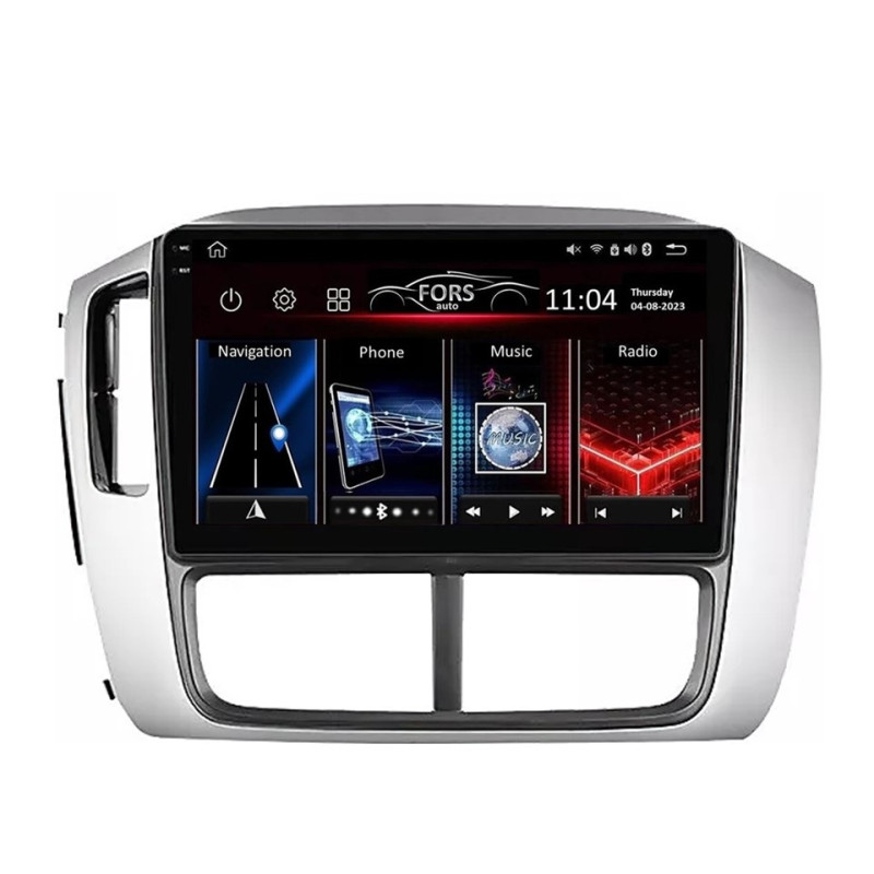 Android head unit FORS.auto FS 6 MAX for Honda Pilot (6+128Gb, 9", LHD) 2005-2008