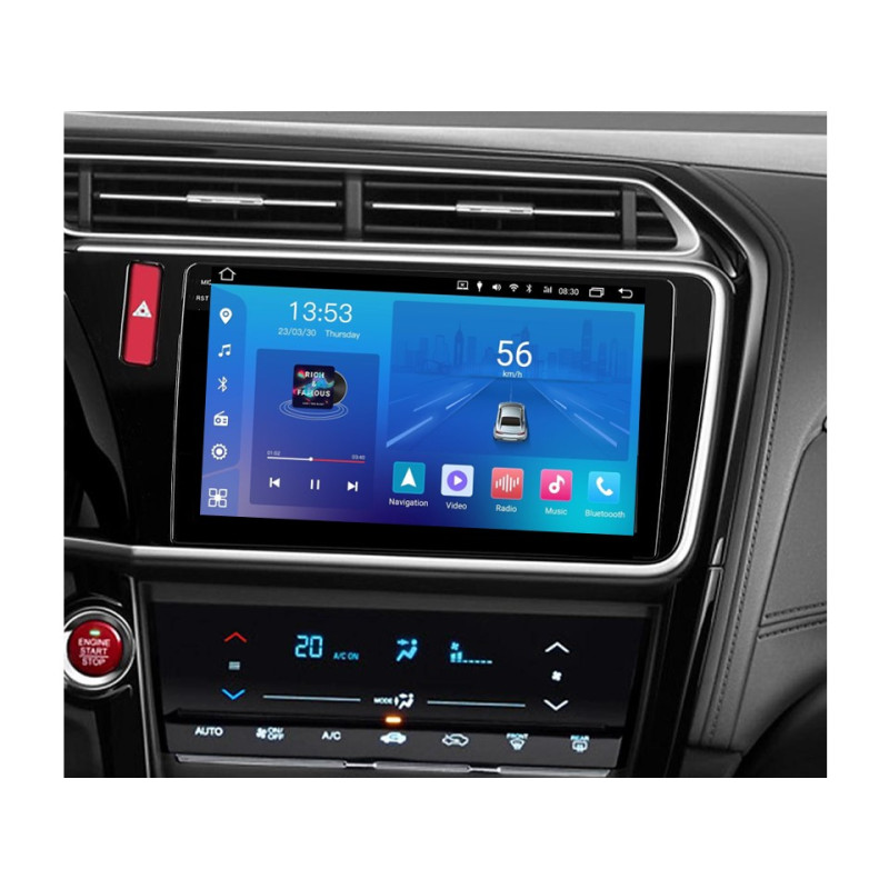 Android head unit FORS.auto FS 2 ULTRA for Honda City (2+32Gb, 10") 2014-2017