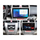 Android head unit FORS.auto FS 2 PRO for Honda City (2+32Gb, 10", Auto AC) 2008-2011