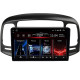 Android head unit FORS.auto FS 4 MAX Qled for Hyundai Accent 2009-2012/Verna (4+32Gb, 9", black) 2008-2011