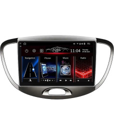 Android head unit FORS.auto FS 4 MAX for Hyundai i10 (4+32Gb, 9", Low-end) 2008-2012
