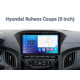 Android head unit FORS.auto FS 4 MAX for Hyundai Rohens Coupe (4+32Gb, 9") 2012-2016