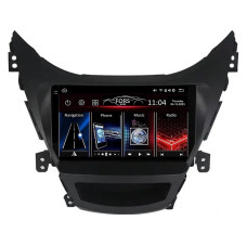 Android head unit FORS.auto FS 2 PRO for Hyundai Elantra (2+32Gb, 9") 2011-2013