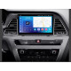 Android head unit FORS.auto FS 4 MAX Qled for Hyundai Sonata (4+32Gb, 9") 2015-2018